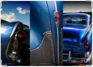 retro blue  car\r\nОбложка на права clockwork_girl88