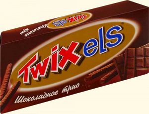 Печенье TWIXels Шоколадное Трио 125г