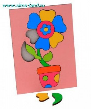 468982 Головоломка "Собери картинку: цветок" 
© Наша разработка (защищено авторским правом)
Артикул:
Размеры:20x14,5x0,5
Материал: дерево