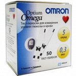 Тест-полоски Optium Omega
