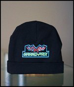 Шапочка для мальчика черн. GRAND PRIX