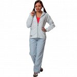 Спортивный костюм женский из плащевки SW3337 белый