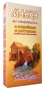 Манка по-старорусски с отрубями и ростками