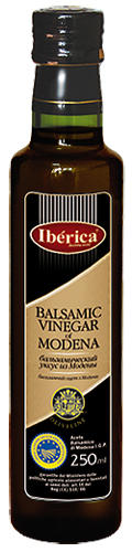 Уксус IBERICA Бальзамический из Модены, ст/б, 0,25л