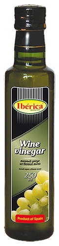 Уксус IBERICA из белого вина ст/б 0,25л