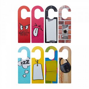 Ретсам РЕТСАМ
Дверная табличка, 4 разноцветные дверные таблички с разным рисунком с каждой стороны. Всего 8 вариантов рисунка.