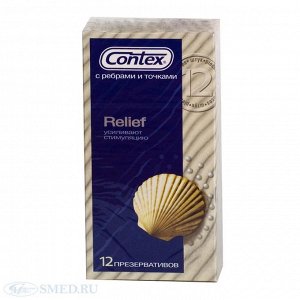 КОНТЕКС презервативы Relief (ассорти из 2 видов) №12