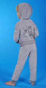 267-01	Костюм велюровый без подкладки, девочка
