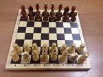 Шахматы обиходные деревянные