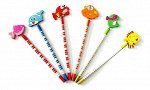 Карандаш с деревянной игрушкой &quot;Рыбы&quot; на пружине