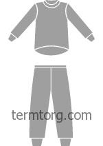 Комплект термобелья детский унисекс U1144 DRY Thermals (драй термалс)