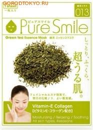 000228 "Pure Smile" "Essence mask" Антиоксидантная маска для лица с эссенцией зелёного чая 23мл 1/600