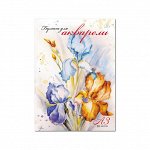 Папка для акварели 20л. А3, ArtSpace &quot;Ирисы&quot;, блок рис.бум. 180г/м2