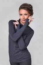 Водолазка Кларисса 12484,слива