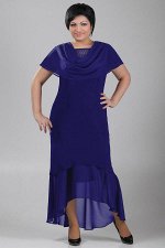 3040-12 LDS-VERNO 01127 Платье, синий