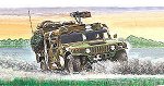 Американский военный автомобиль.