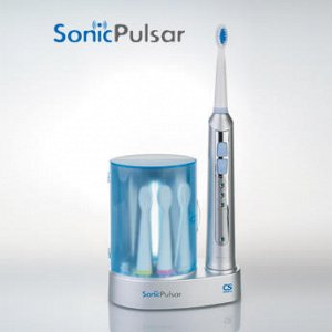 СКИДКА! Электрическая звуковая зубная щетка CS Medica SonicPulsar CS-233-UV