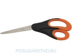 9855 GIPFEL Ножницы кухонные BLOSSOM 24 см цвет оранжевый+черный, материал: металл S/S 2CR13, ручка PP TPR