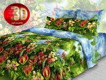 Бязь 3D - Райский уголок