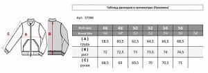 таблица Светоотражающие полоски на рукавах, два наружных кармана, пять внутренних карманов, в том числе карман для телефона, отстегивающийся капюшон, регулируемая кулиса по низу куртки, трикотажный те