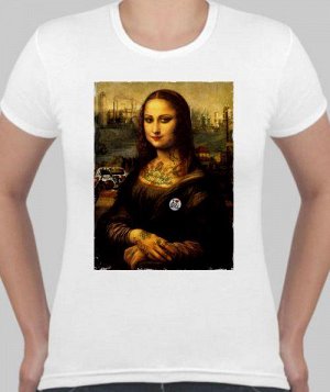 Футболка женская Мона Лиза