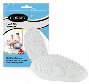 CORBBY- HALF GEL Premium  полустелька гелевая, 1454