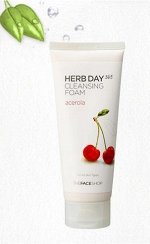 The Face Shop Пенка для умывания с экстрактом ацеролы HERB D
