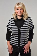 12490 блуза &quot;Биатрисса&quot;
Бирюзовый/черный