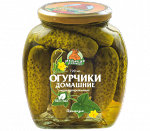 Огурчики конс МЛ  720мл стб ДОМАШНИЕ
