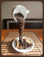 Сувенирная кружка+блюдце с кофе &quot;Изобилие&quot;