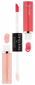Divage Помада И Блеск Для Губ Стойкая Long Kiss - Товар № 01