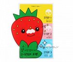 Homeless Strawberry Seeds 3-step Nose Pack