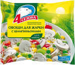 Овощи для жарки с шампиньонами 400г