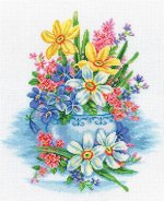 Набор для вышивания РТО &quot;Нежные цветы&quot;