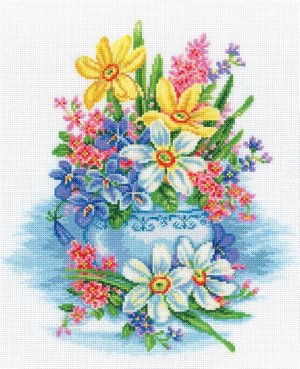 Набор для вышивания РТО "Нежные цветы"