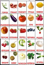 овощи и фрукты 2