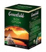 Чай Гринфилд пирам. Rich Ceylon black tea 2г