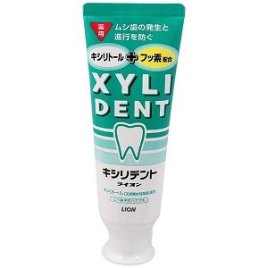 "Lion" "Xyli Dent" Зубная паста с фтором для укрепления зубной эмали 120гр. ( в тубе) 1/60