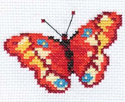 Набор для вышивания крестиком Бабочка