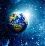 ФотоШторы «Земля» сатен