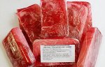 Мыло ручной работы с люфой Сбор красных ягод