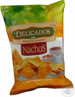 Чипсы кукурузные &quot;Начос&quot; &quot;DELICADOS&quot; Сыр 75гр / 15 / 6мес