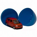 Игрушка модель машины 1:60 яйцо-сюрприз в ассорт. 36шт.