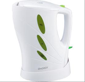 Чайник ENERGY E-216 (1,7 л) бело-зеленый