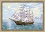 1356 Набор для вышивания крестом Попутный ветер