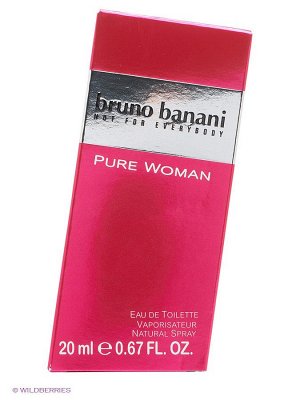 Bruno Banani Pure Woman Ж Товар Вода туалетная 40 мл