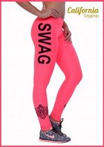 Розовые лосины California Swag ca.077.53