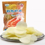 Креветочные воздушные рисовые чипсы