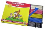 Пластилин Гамма &quot;Юный художник&quot;, 10 цветов, со стеком, картон