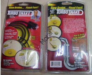 нить TURBO SNAKE, для чистки труб от засоров.